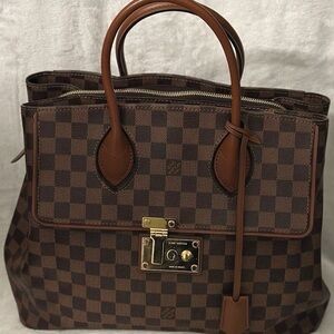 Louis Vuitton Damier Ebene Ascot Bag